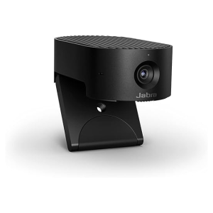 Jabra PanaCast 20 4K Video Conferencing Camera - Flexible Plug & Play Personal Video Solution Webcam with AI-powered 4K Ultra-HD, Intelligent Zoom and Lighting Optimization - Black